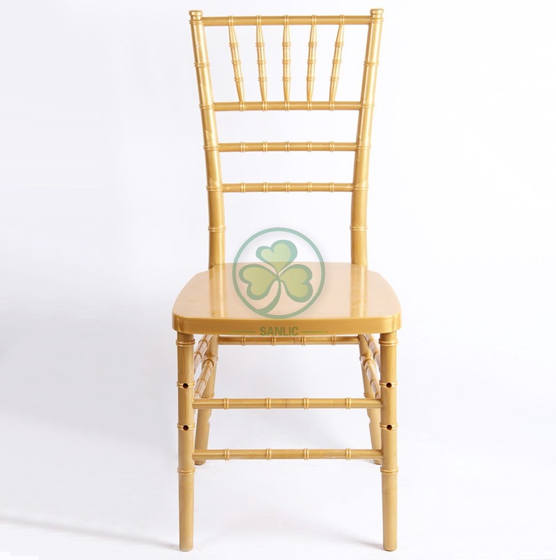 Resin chiavari Chair with Steel Tube 091