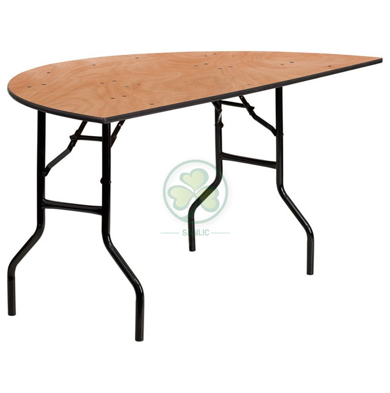 Half Round Folding Table 009